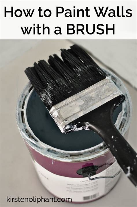 Hacks preparing gutters to be painted so they will not peel. How to Paint Walls with a Brush (Instead of a Roller)