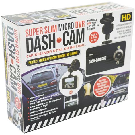 They generally work by recording footage on a loop, saving new recordings over old. Buy Super Slim Micro DVR HD Dash Cam online from The Works ...