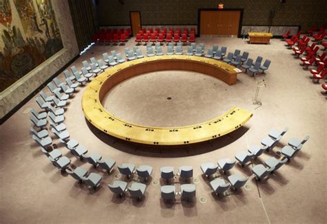 Un Security Council Chamber Still Most Important Room In The World