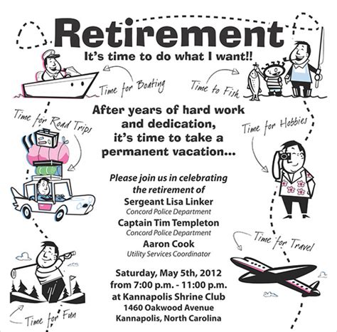 Free 12 Retirement Party Flyer Templates In Ai Psd