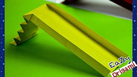 Easiest Way To Make Origami Playground Slide How To Make A Paper