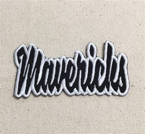 Mavericks Large 3x8 Color Choice Mascotteam Namewords Iron On