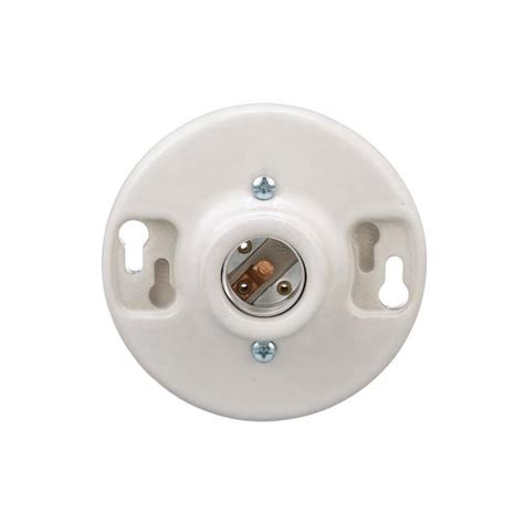 Eaton White Ceiling Socket In The Light Sockets Department At
