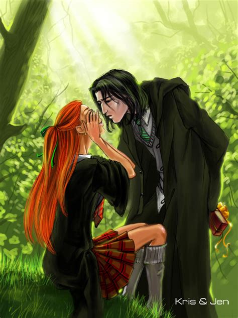Lily and Snape - Severus Snape Fan Art (23875459) - Fanpop