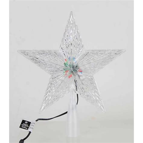 Home Accents Plastic Led Bethlehem Star Tree Topper The Home Depot Canada