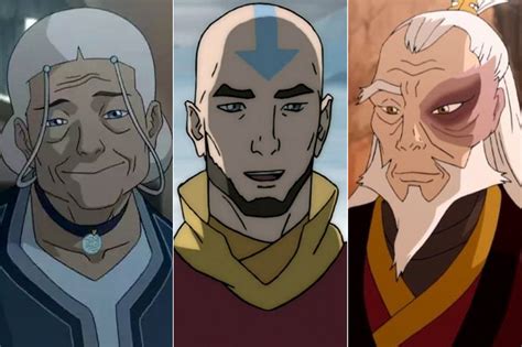 Avatar The Last Airbender Characters In The Legend Of Korra