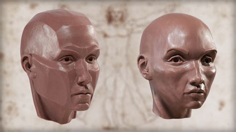 Sculpting the Human Head - CG Cookie