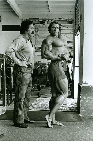 Arnold Schwarzenegger And Joe Weider Joe Weider