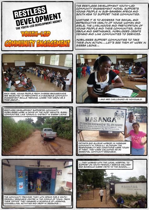 Community Engagement Comic Restless Development Sierra Leone By RestlessDevelopment Issuu