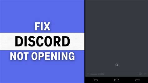 How To Fix Discord Not Opening On Mobile Latest Guide Youtube