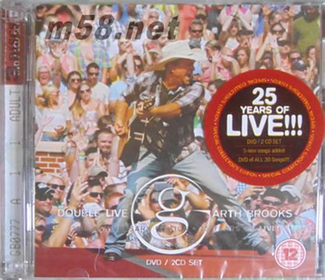 Double Live 2cddvd 25th Anniversary Edition 价格 图片 Garth Brooks 原版音乐吧