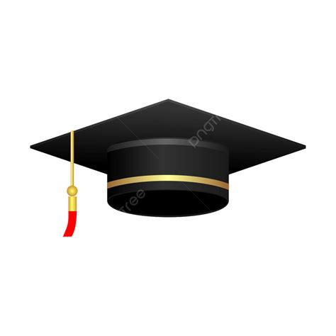 Graduation Hat Animasi Gambar Topi Toga Png Transpare