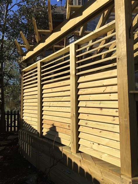 You might have found a few of these ideas way from the box, but they're definitely worth a shot. Deck Railings - FLEX•fence - Louver System