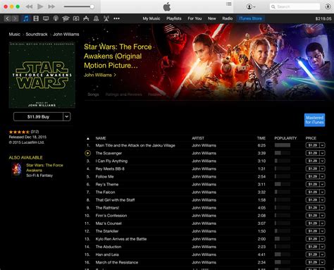 The force awakens with this powerful score of a great film and of. Star Wars: The Force Awakens soundtrack now available in ...