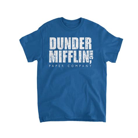 Dunder Mifflin Inc T Shirt Textual Tees