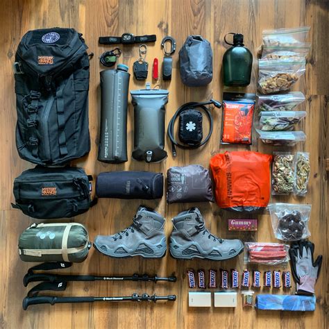 Loadout 3 Day Hiking Pack Pack Config