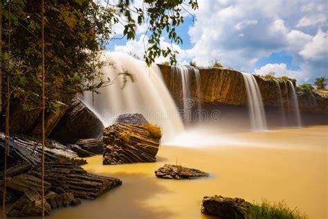 The Dray Nur Waterfalls Dak Lak Province Vietnam Stock Photo Image