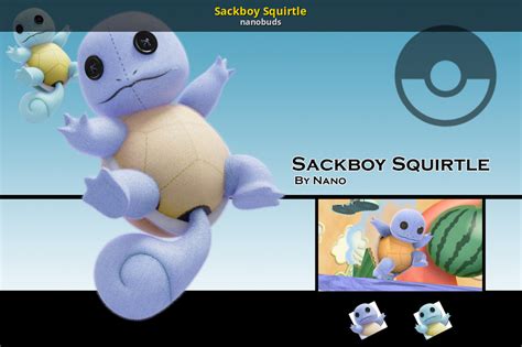 Sackboy Squirtle Super Smash Bros Ultimate Mods