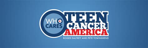 Roger Daltrey Teen Cancer Americas Celebvocate Teen Cancer America