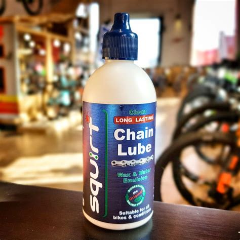 Squirt Lube Long Lasting Dry Wax Based Chain Lube 15ml 120ml Original