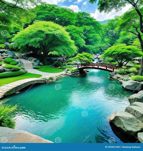 Backyard Pool Oasis Featuring Lush a and a Creating a Serene and