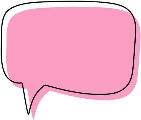 Speech Bubble Png Clipart With Transparent Background Images