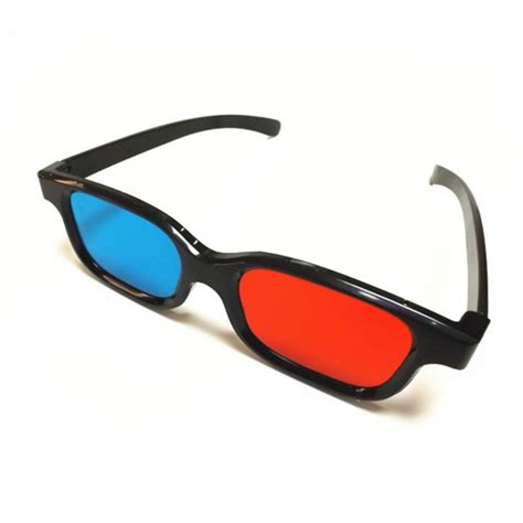For 3d Glasses Red Blue Cyan 3d Glasses Anaglyph 3d Plastic Glasses