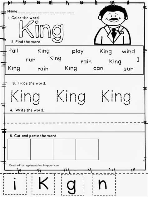 Free Printable Martin Luther King Worksheets Get Your Hands On