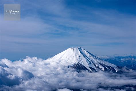 富士山と雲海高度3500m