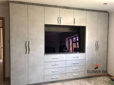 Check spelling or type a new query. Bedrooms Wardrobes with TV unit by Sunny Bedrooms and ...