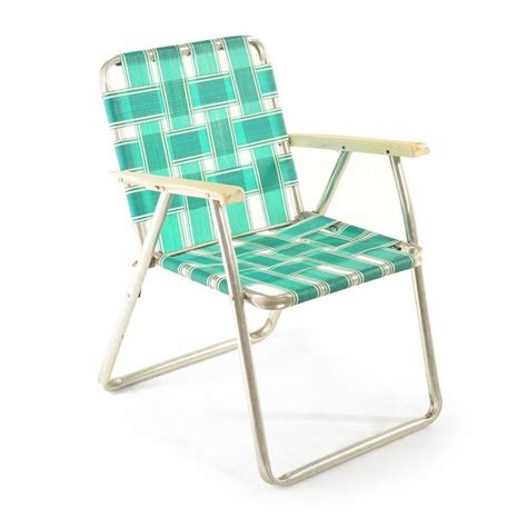 Adjustable custom garden folding camping chair outdoor. Aqua Folding Lawn Chair - Modernica Props