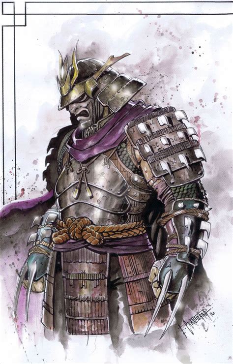 Shredder Samurai by emilcabaltierra on @DeviantArt Arte Ninja, Ninja
