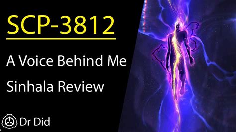 Scp 3812 Sinhala Review Scp සිංහල Scp Sinhala Storyscp 3812dr Did