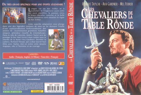 Film Les Chevaliers De La Table Ronde - Jaquette DVD de Les chevaliers de la table ronde - Cinéma Passion