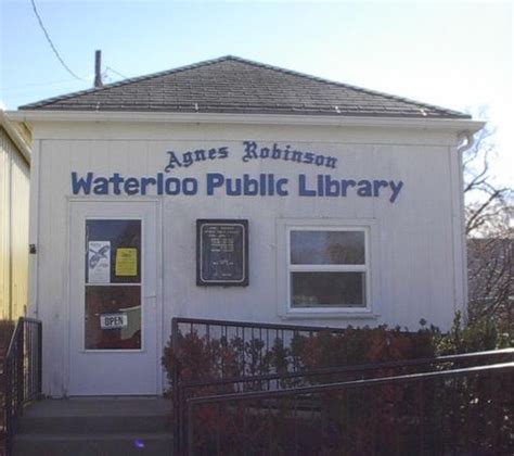Thenagnes Robinson Waterloo Public Library In 1903 The Waterloo