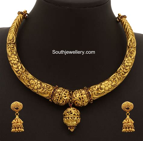 Wp Contentuploads201604goldkanthinecklace Gold Jewelry
