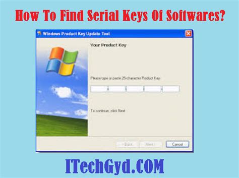 How To Find Serial Keys Of Softwares For Free 2019 I Tech Gyd