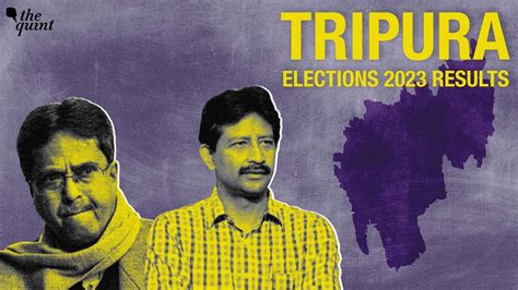 Tripura Election Result 2023 Live Updates BJP IPFT Alliance Wins 33