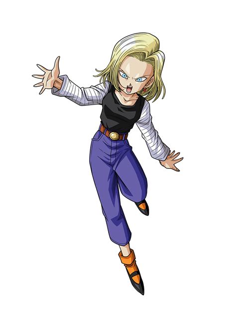 Android 18 Buu Saga Render Dokkan Battle By Maxiuchiha22 On Deviantart