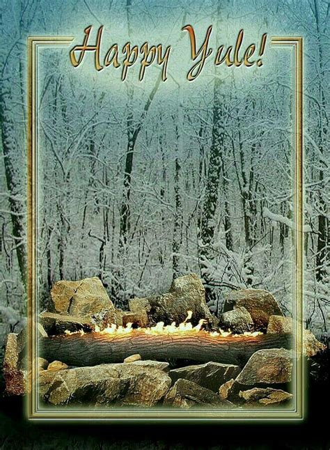 Happy Yule Yule Pagan Yule Happy Winter Solstice