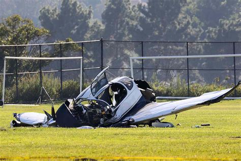 Small Plane Crashes Onto Calif Soccer Field Critically Injuring