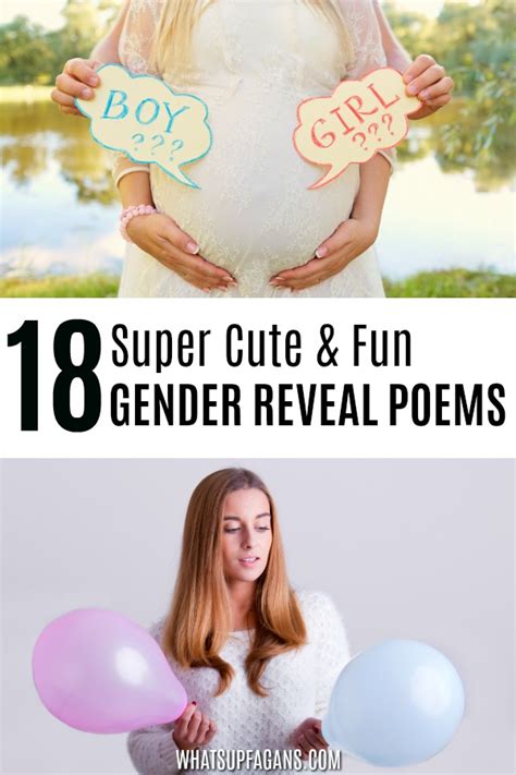 We offer gender reveal party ideas that capture the shock and excitement worthy of your newest family member. 18 Super Fun And Cute Gender Reveal Poems and Riddles