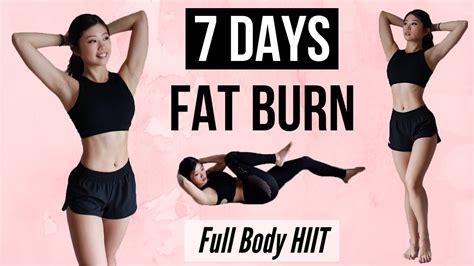 Burn Fat In 7 Days 10 Min Full Body Hiit Workout Program Results In 1
