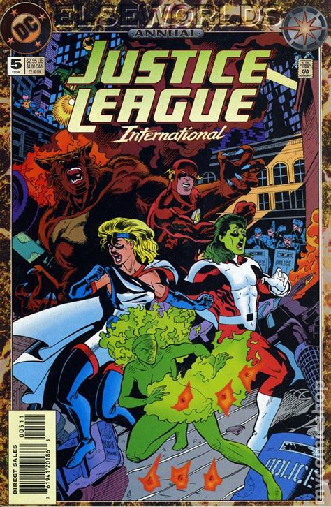 Justice League Europe 1990 Annual Comic Books