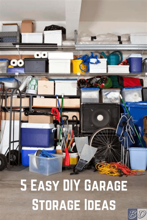 Start by using our online design tool to design your perfect storage solution. 5 Easy DIY Garage Storage Ideas | Budget Dumpster