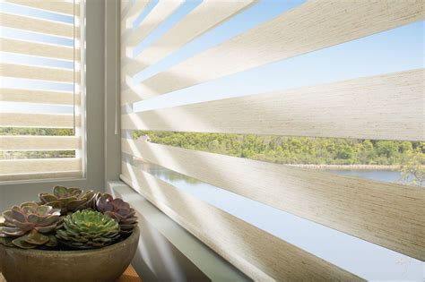 Hunter Douglas Designer Banded Shades Window Blinds Light Filtering