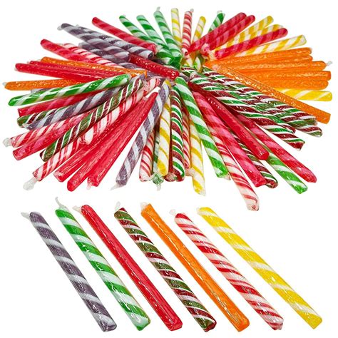 Kicko 475 Old Fashioned Candy Stick 72 Piece Of Fruit Flavored