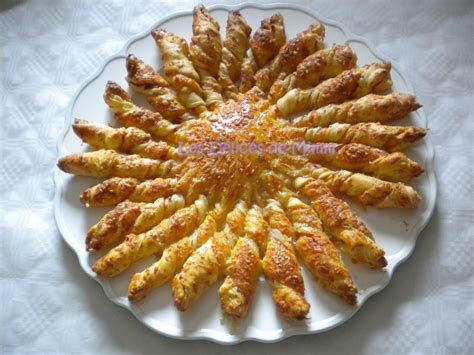 Soleil feuilleté jambon -gruyère pour l apéro