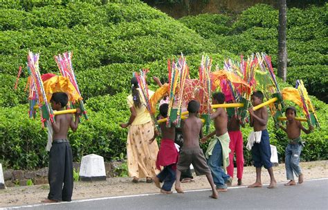 Tamil Kids Religious Procession Central Sri Lanka Flickr