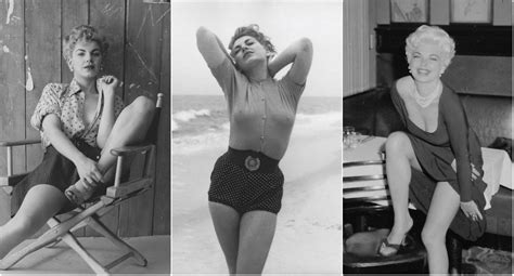 50 Beautiful Black And White Photos Of Barbara Nichols In The 1950s
